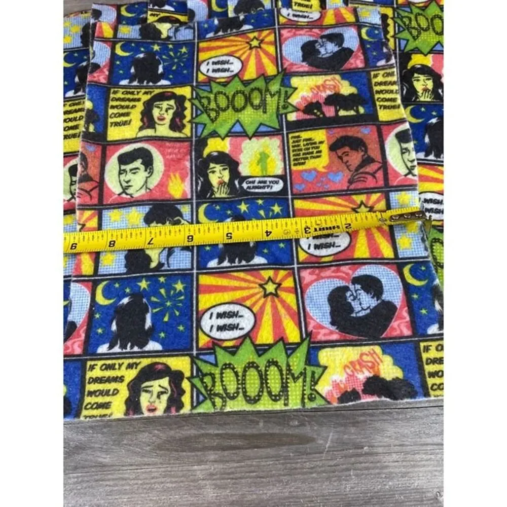 Lot Of 13 Colorful Comic Book Felt Sheets 9x12in Crafts Art Class